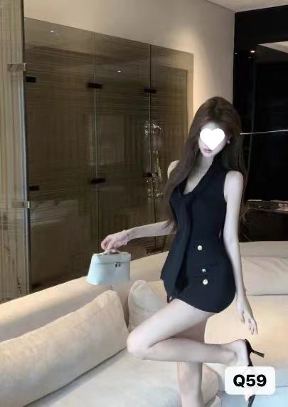 Vestido (Saia) de Malha Elegante Feminino | Estilo Casual Chique | Gola Média | Múltiplas Cores | Leano Shop