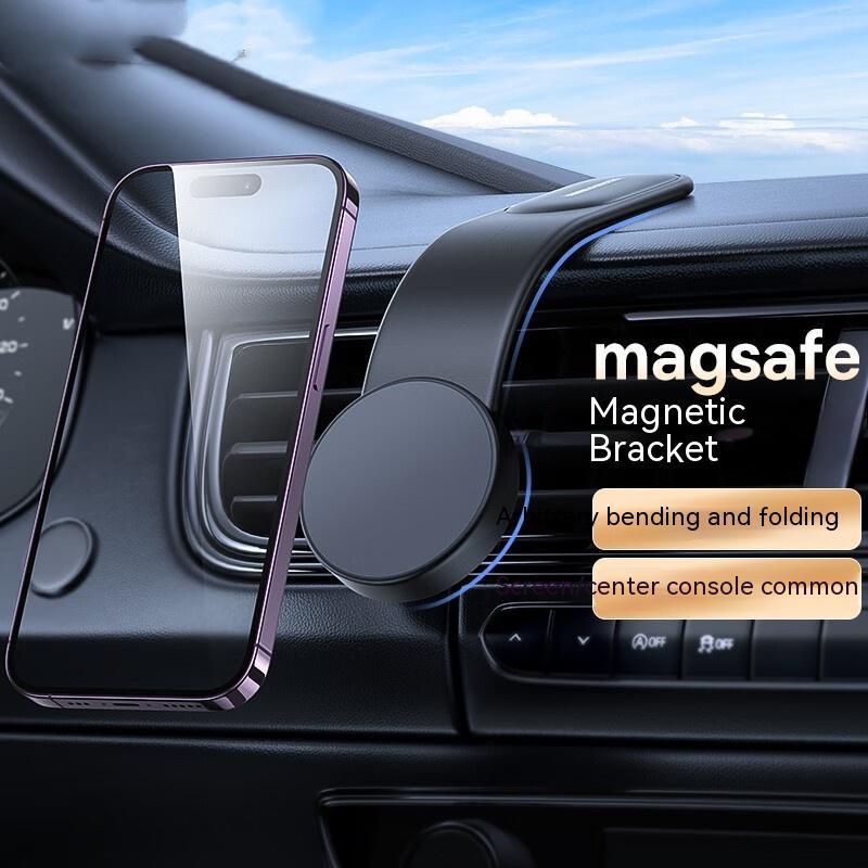 Suporte Carregador Magnético 15W Flexível (MagSafe) | Baseus | Suporte de Painel Para Carro | Leano Shop