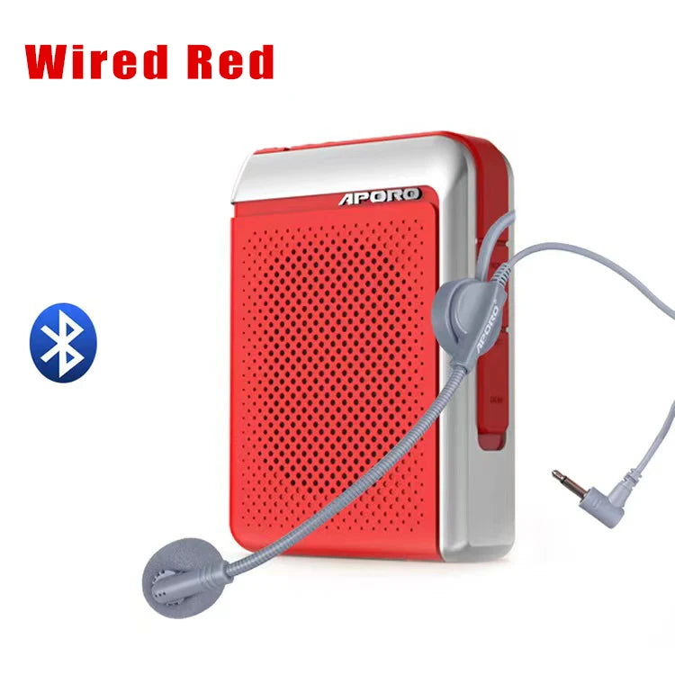 Amplificador de Voz Portátil 30W (2.4G/Bluetooth) para Professores e Guias