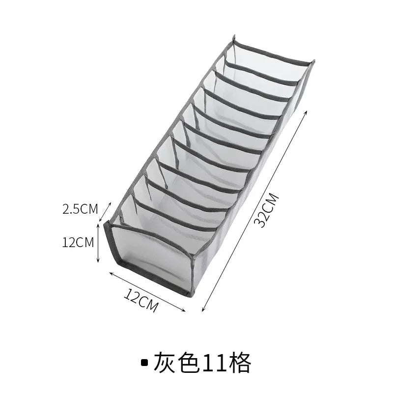 Caixa Organizadora de Gaveta Colmeia para Meias, Roupa Interior e Bebé – Tecido Não Tecido