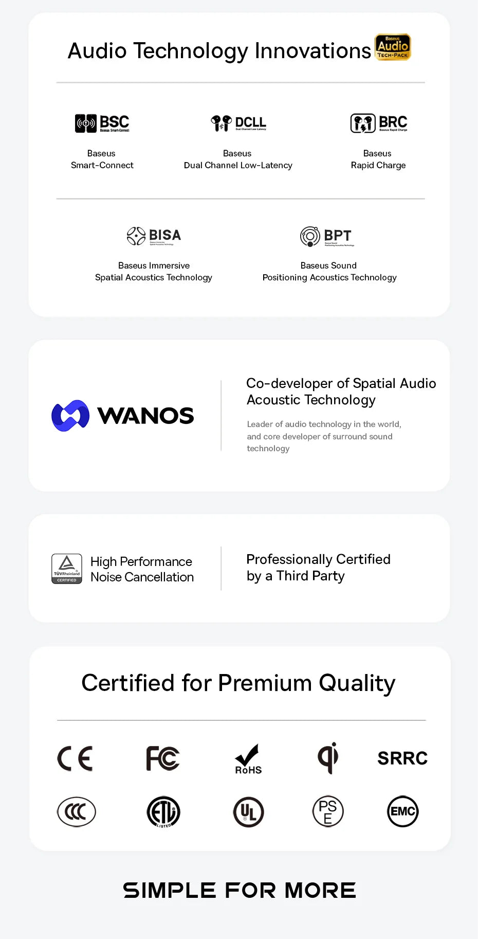 Baseus H1i ANC Wireless Bowie Headphone