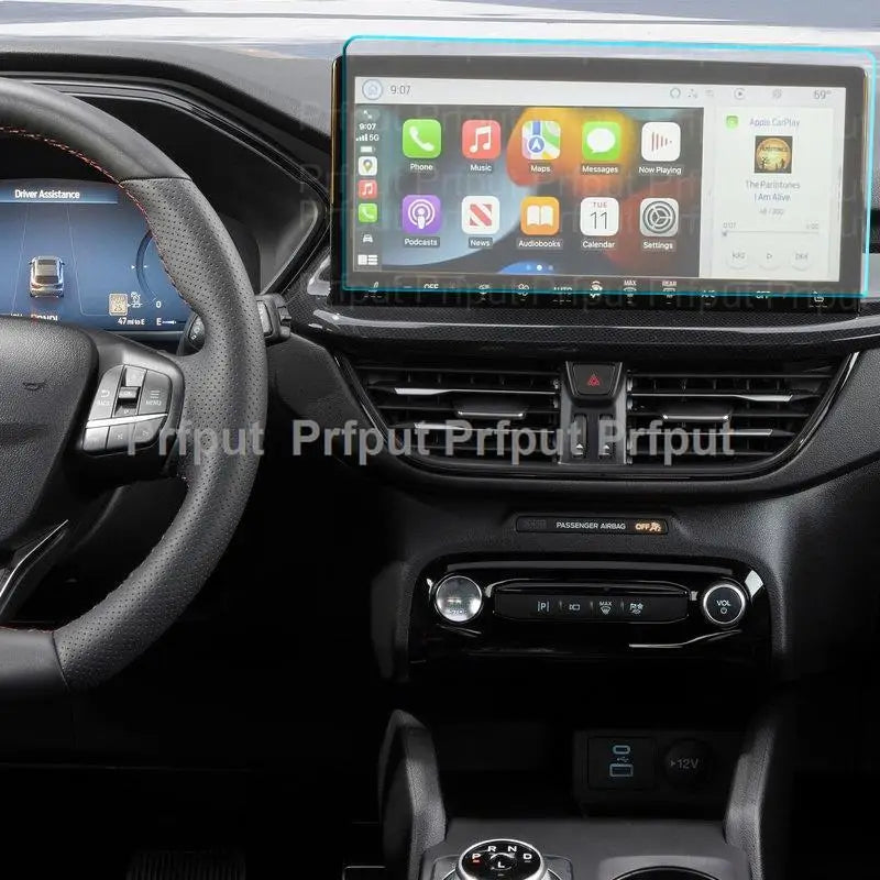 Película de Vidro Temperado 9H para Ford Escape 2023 – Protetor de Navegação GPS (13.2 polegadas)