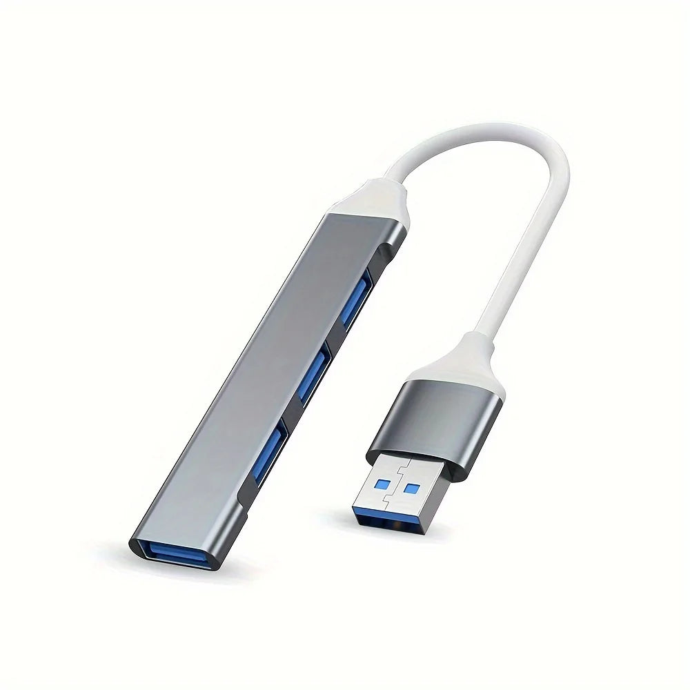 Hub Adaptador Multiportas USB-C (4 Portas) - USB 3.0 de Alta Velocidade