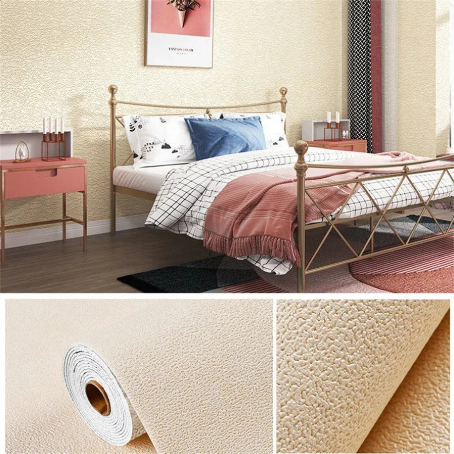 Papel de Parede 3D Foam Self-Adhesive (Efeito Linen)