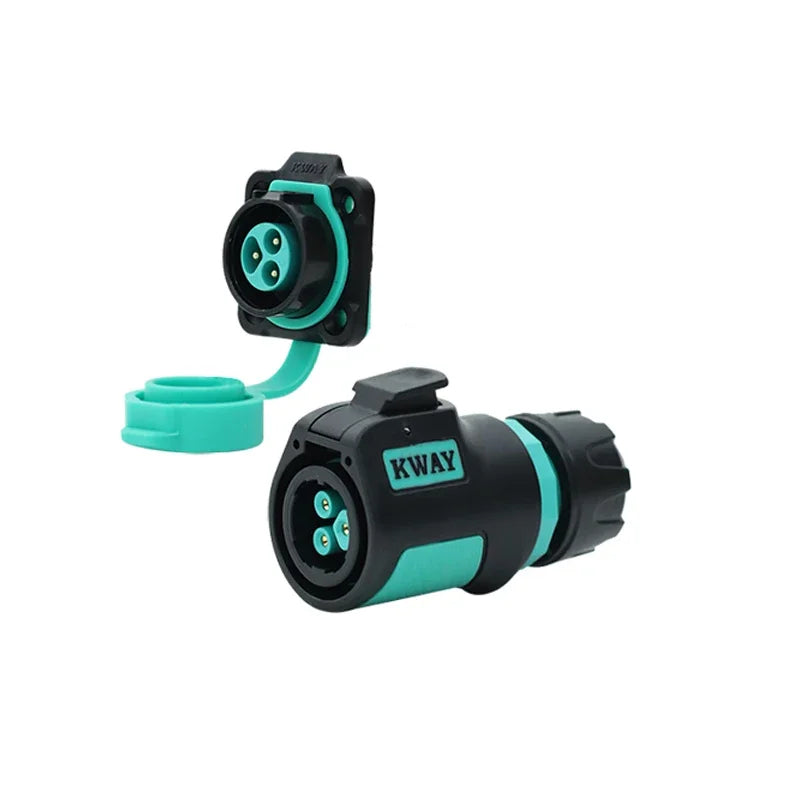 Conector de Aviação Plástico M16 KWAY K16 (2-9 Pinos, IP68)