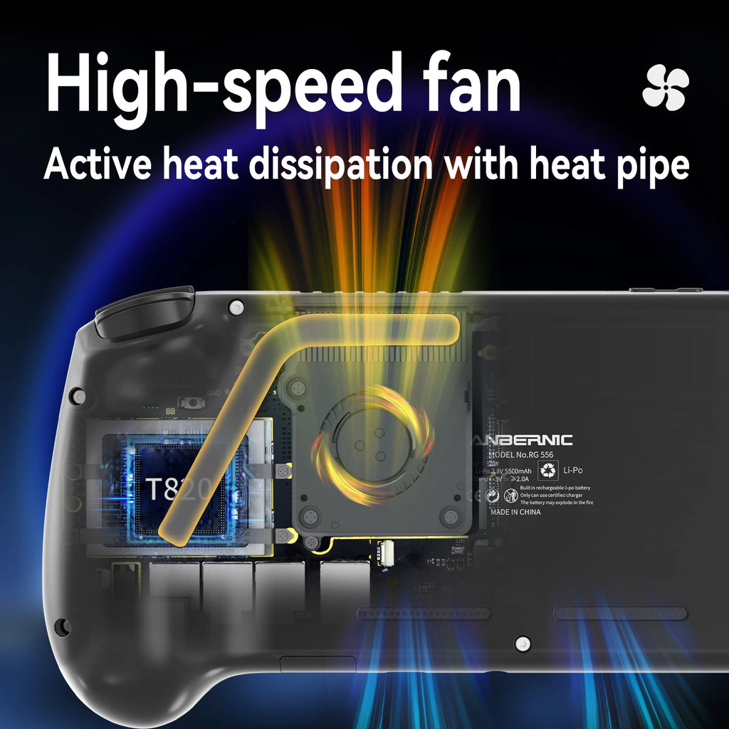 Anbernic RG556 Retro Handheld (AMOLED, Android 13)