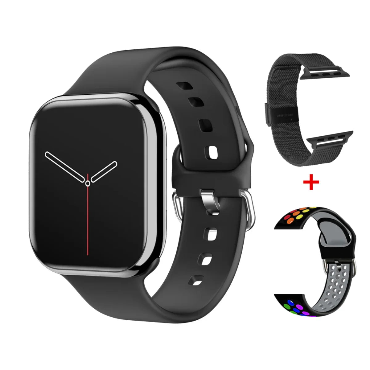 Smartwatch i10 (Série 10) HD 1.9" – Chamada Bluetooth, GPS e Saúde Completa (Homem/Mulher)