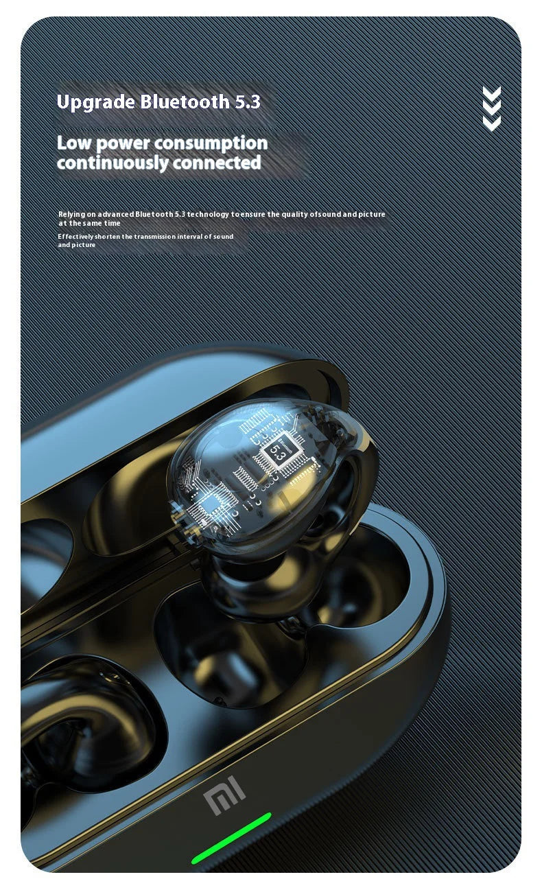 Auriculares T7500 de Condução Óssea - Bluetooth e Impermeáveis (Sports & Gaming)