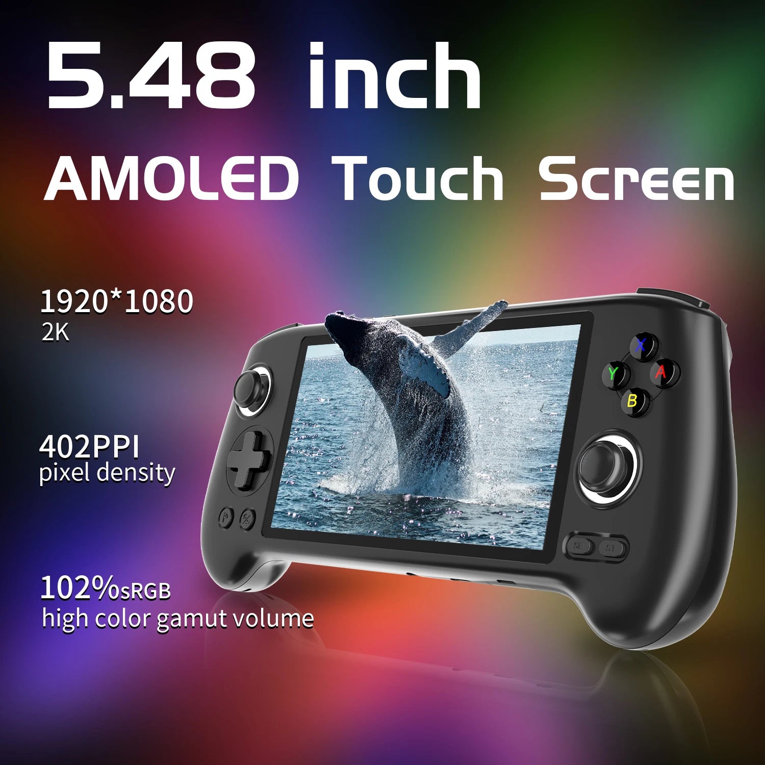 Anbernic RG556 Retro Handheld (AMOLED, Android 13)