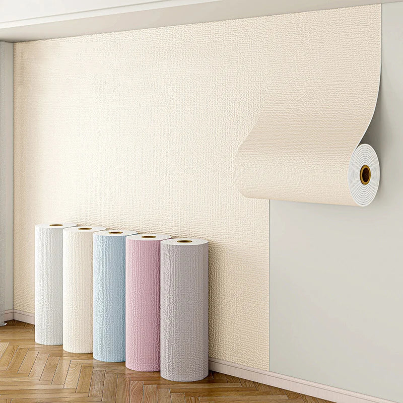 Papel de Parede 3D Foam Self-Adhesive (Efeito Linen)