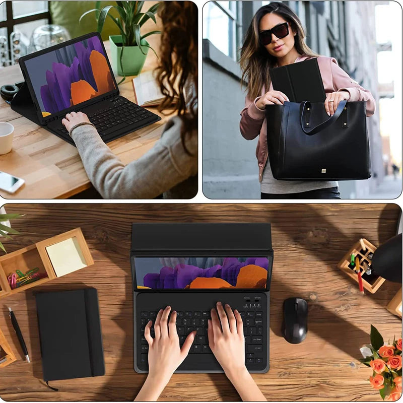 Capa Teclado Wireless Destacável para Xiaomi Redmi Pad 2 Pro 12.1" (2025)