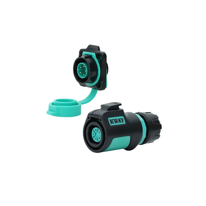 Conector de Aviação Plástico M16 KWAY K16 (2-9 Pinos, IP68)